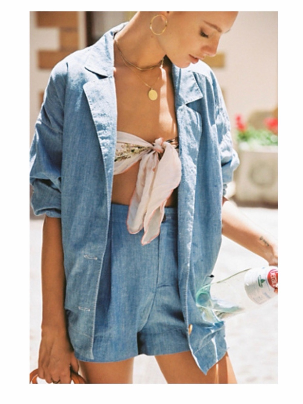 Free People Denim set